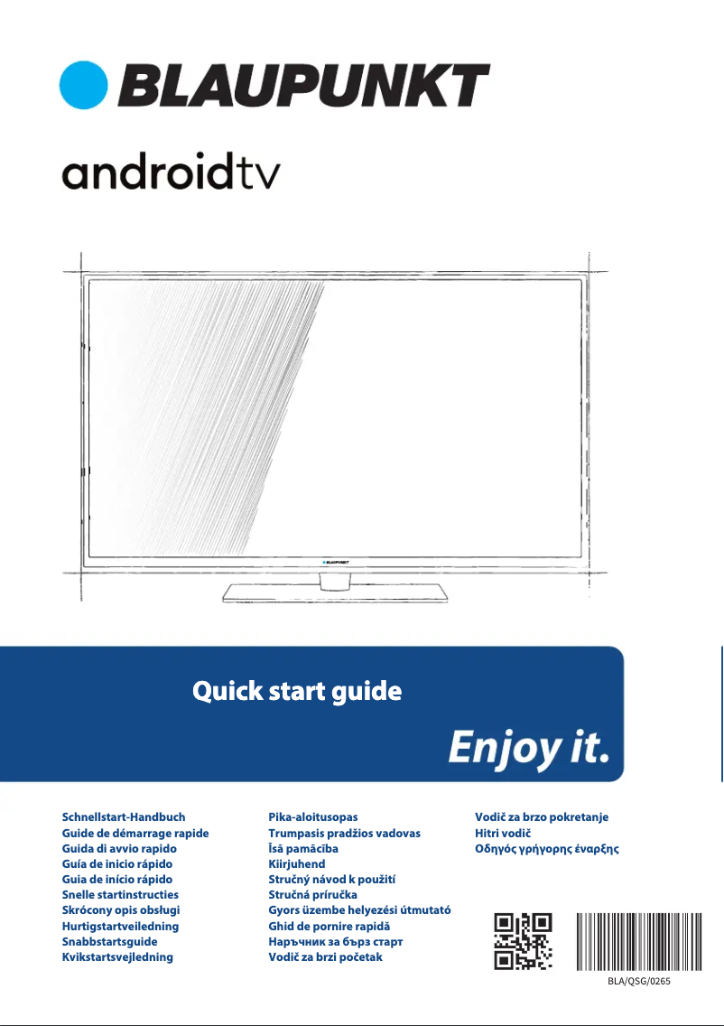 Página 1 del manual Manual de usuario Blaupunkt BA40F4132LEB