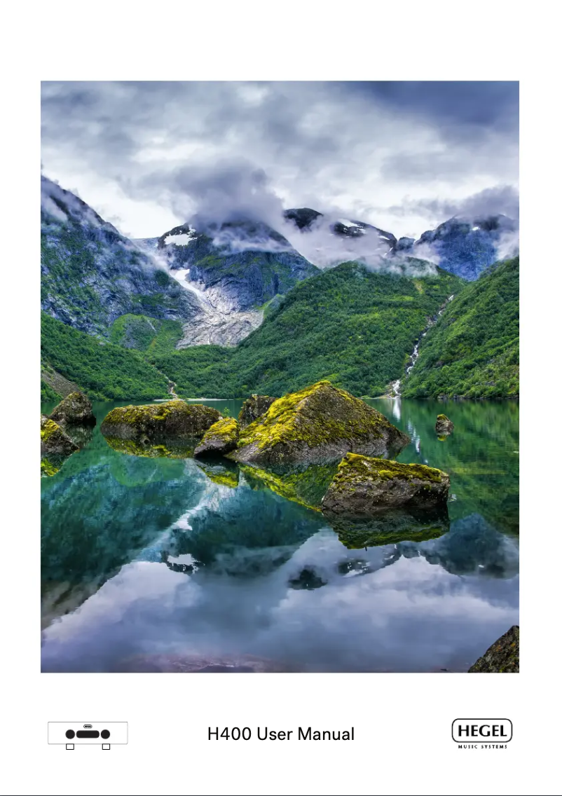 Página 1 del manual Manual de usuario Hegel H400