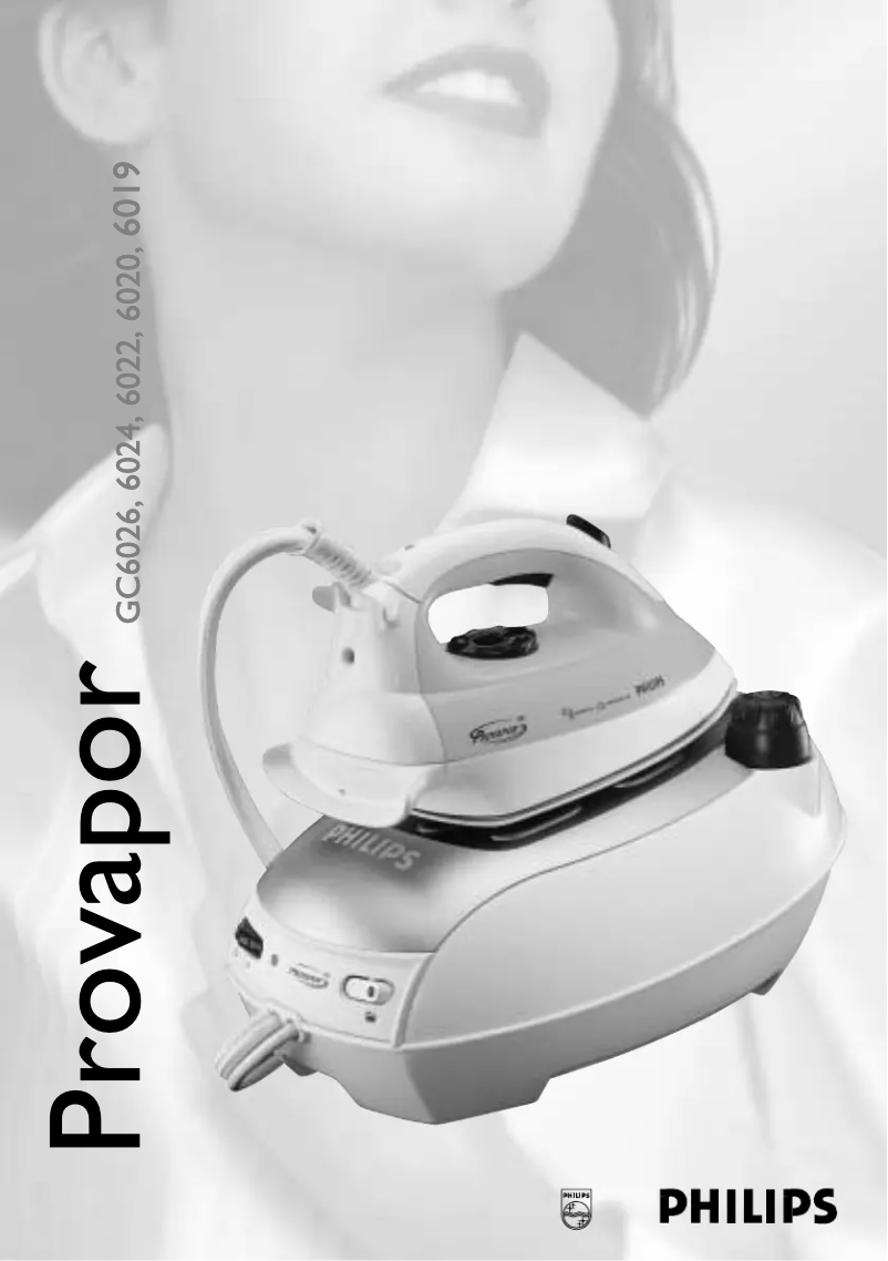 Imagen de la primera página del manual del dispositivo Provapor GC6020