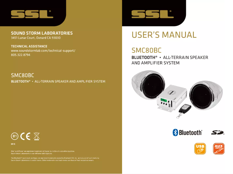 Imagen de la primera página del manual del dispositivo SMC80BC