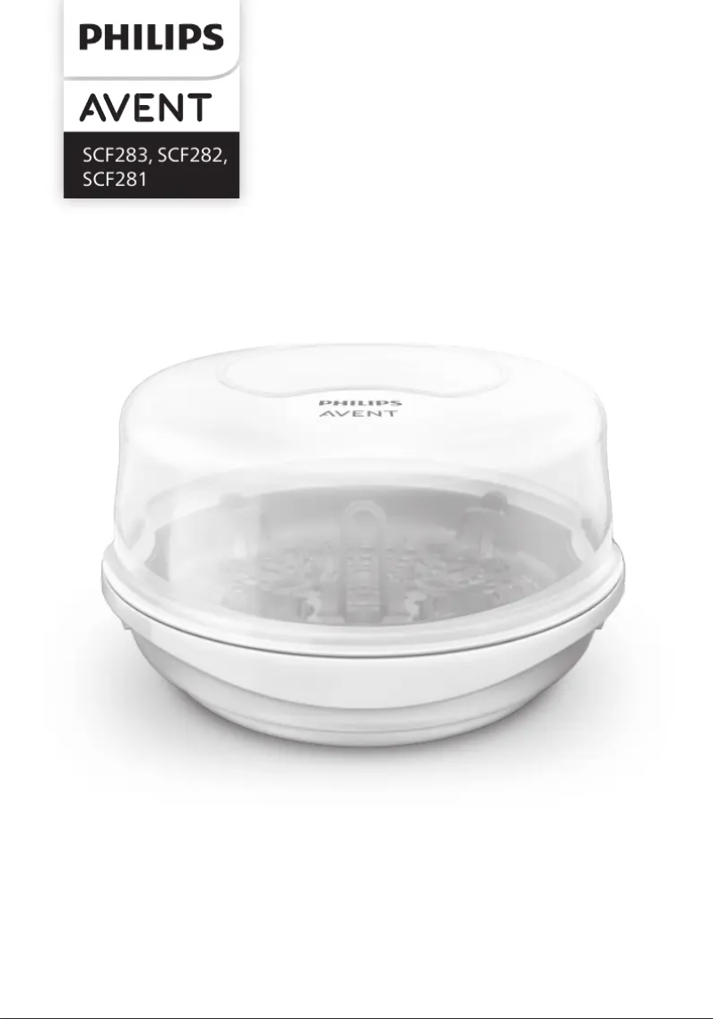Página nº 1 - Manual de usuario Philips Avent SCF282