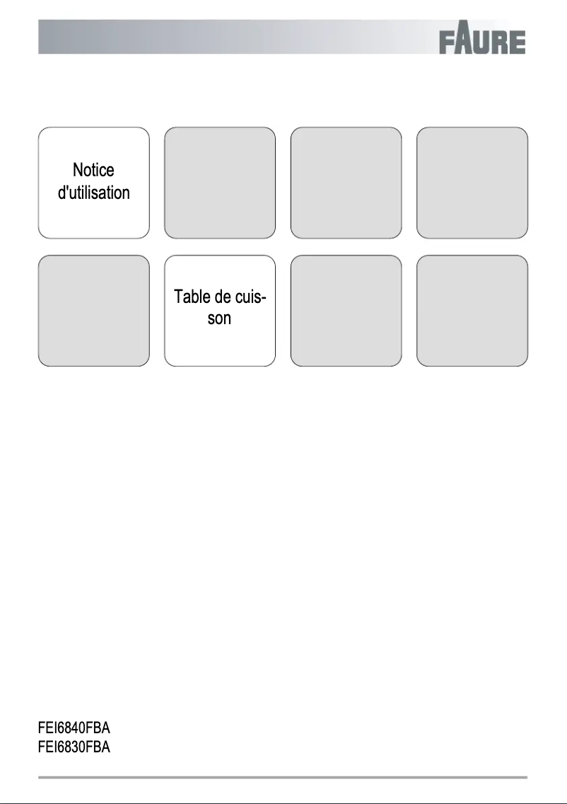 Imagen de la primera página del manual del dispositivo FEI6830FBA