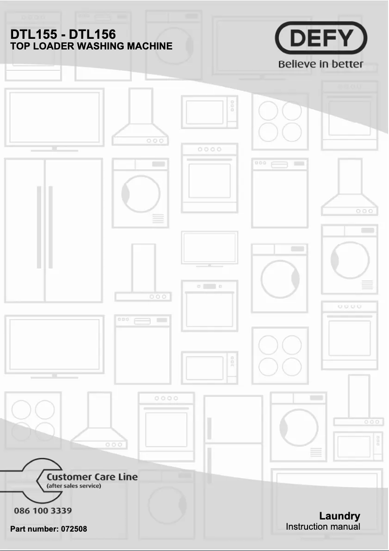 Imagen de la primera página del manual del dispositivo DTL155