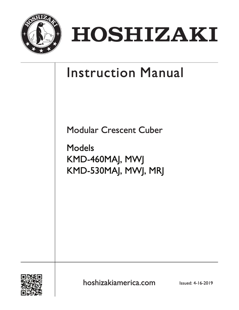 Imagen de la primera página del manual del dispositivo KMD-530MAH