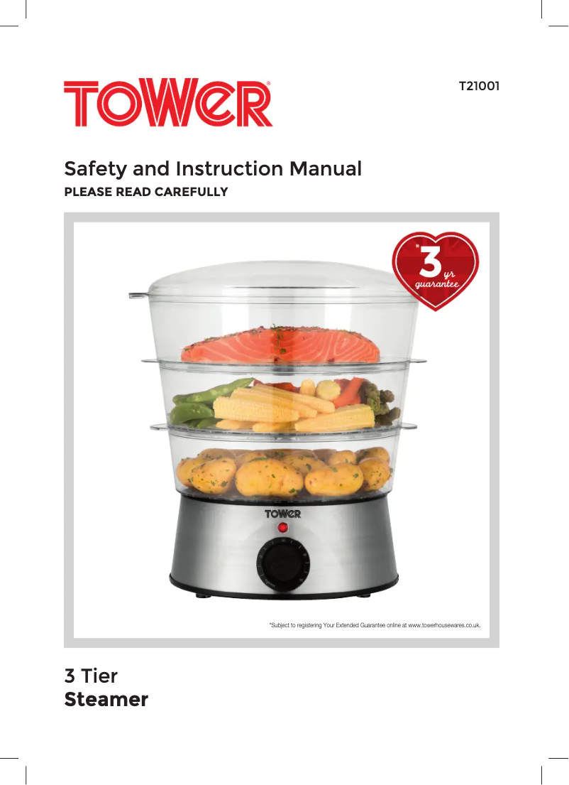 Página nº 1 - Manual de usuario Tower T21001