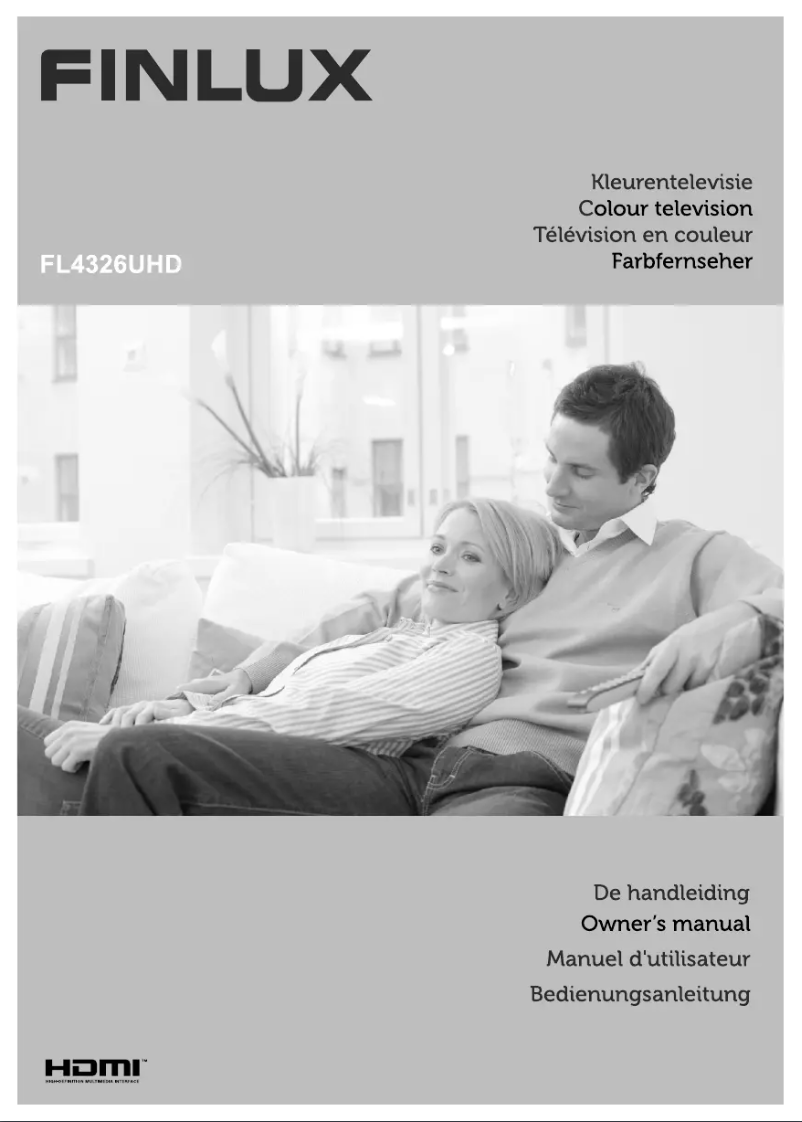 Página nº 1 - Manual de usuario Finlux FL4326UHD