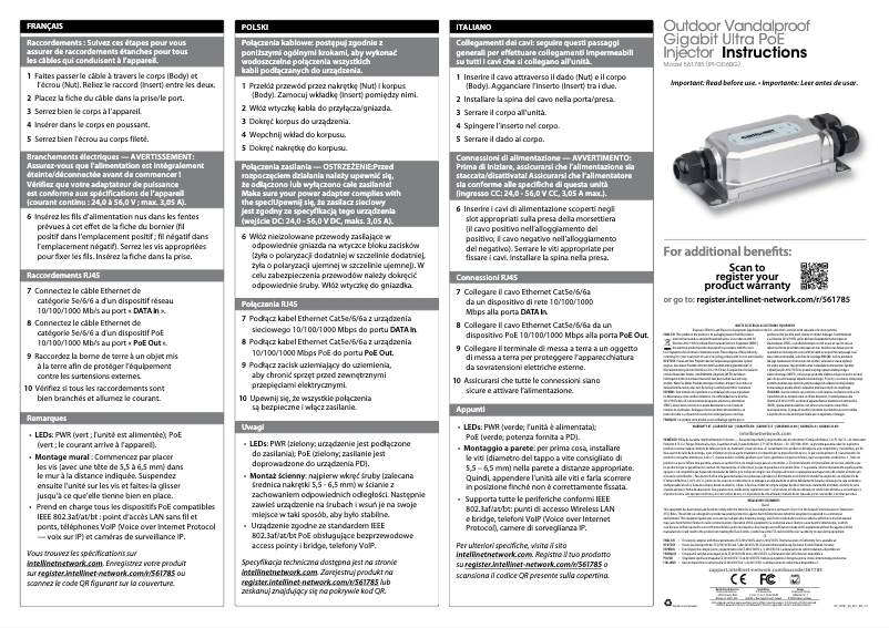 Página 1 del manual Manual de usuario Intellinet 561785