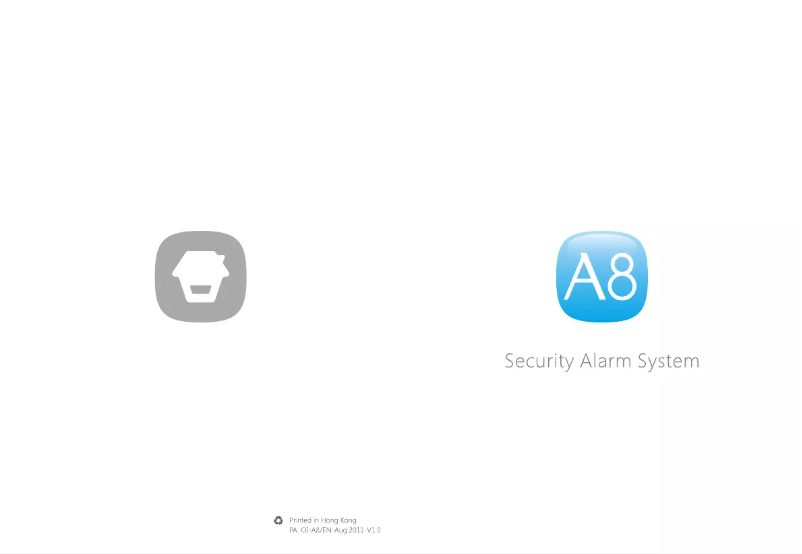 Página 1 del manual Manual de usuario Chuango CG-A8