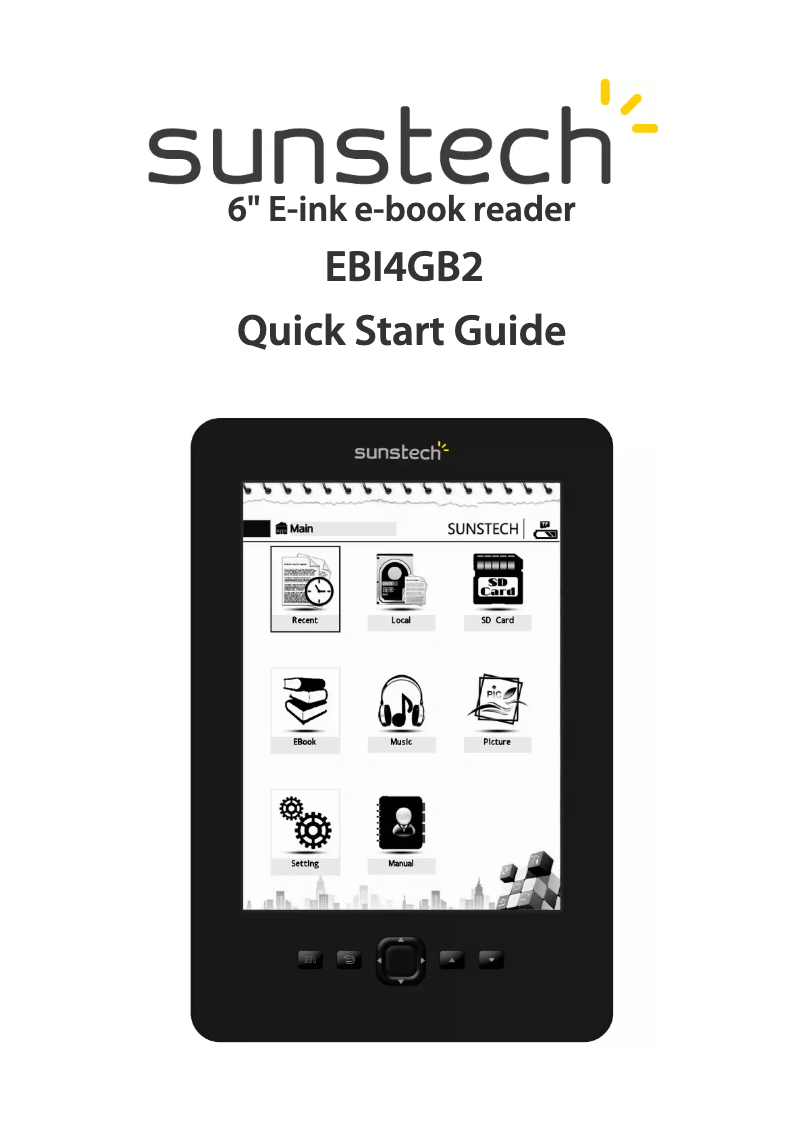 Página 1 del manual Manual de usuario Sunstech EBI2