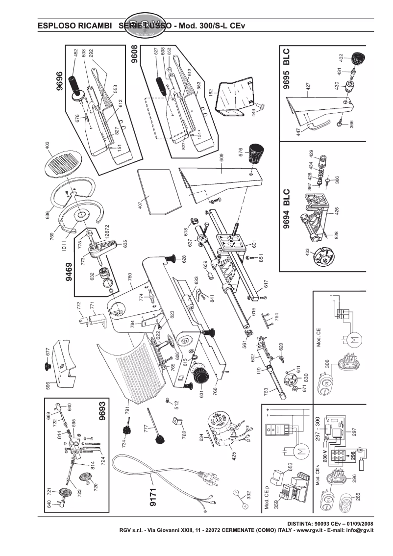 Página 1 del manual Manual de usuario RGV Lusso 300 S-L