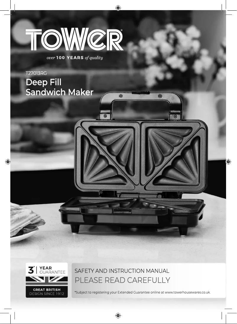 Página 1 del manual Manual de usuario Tower T27013