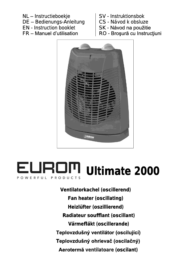 Imagen de la primera página del manual del dispositivo Valerie 2000