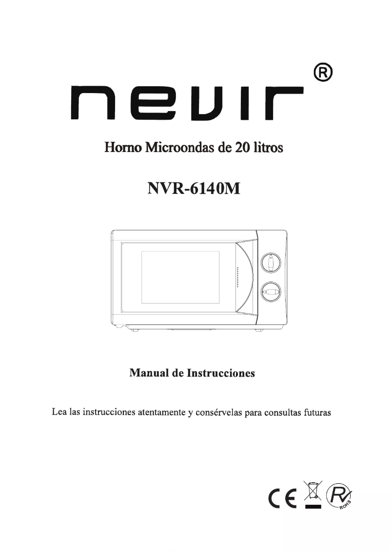 Página 1 del manual Manual de usuario Nevir NVR-6140M