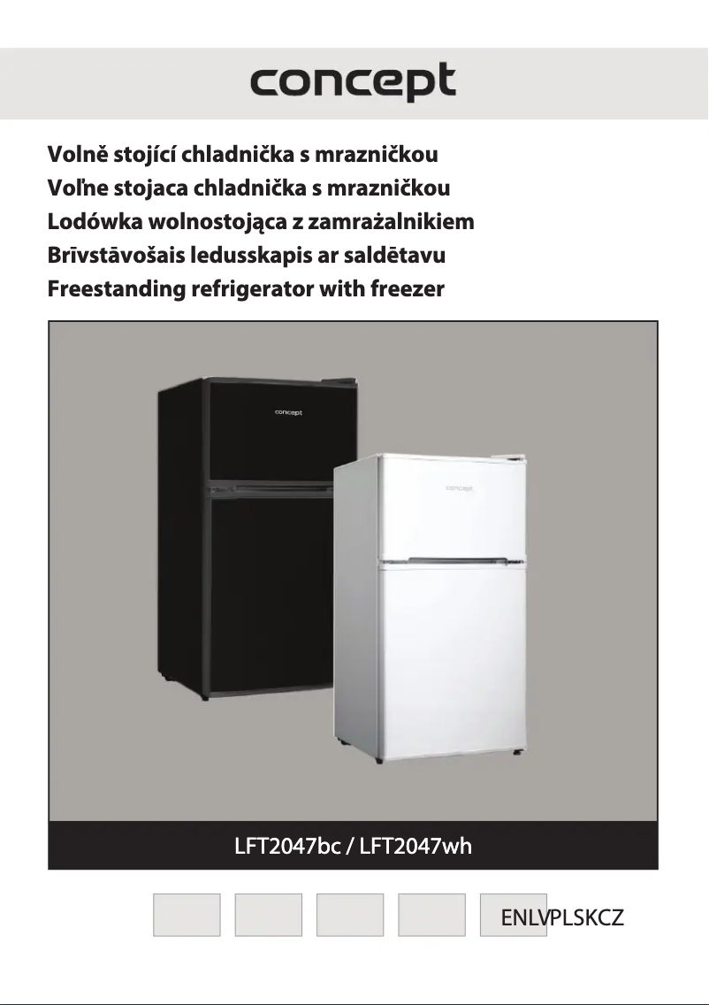 Página 1 del manual Manual de usuario Concept LFT2047WH