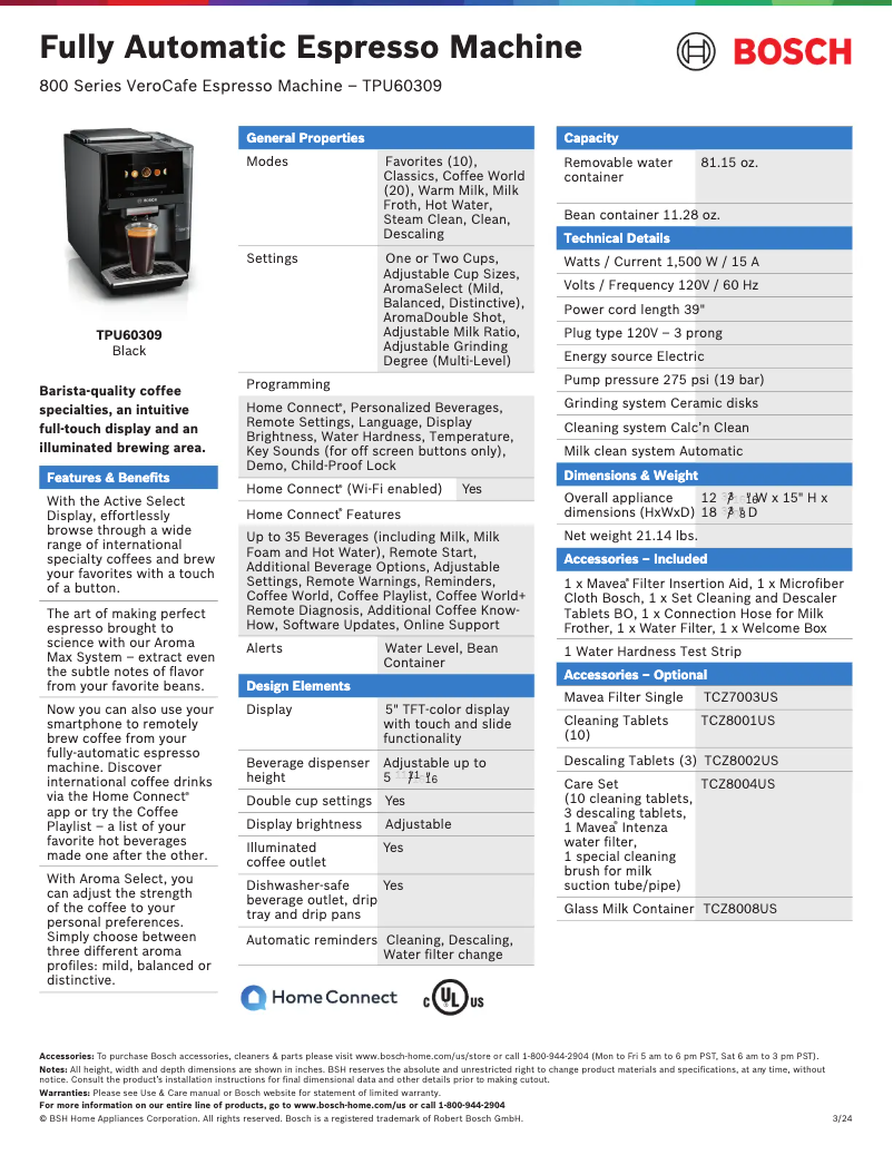 Imagen de la primera página del manual del dispositivo TPU60309