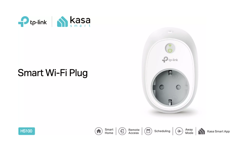 Imagen de la primera página del manual del dispositivo HS100P3