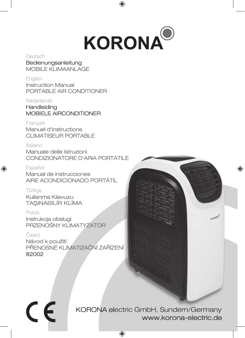 Página 1 del manual Manual de usuario Korona Iceberg 12.0 Eco 82002