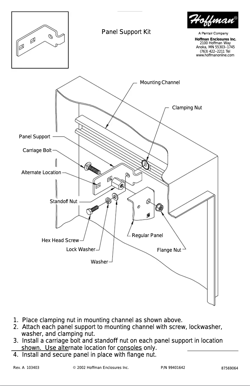 Imagen de la primera página del manual del dispositivo A72P24F1