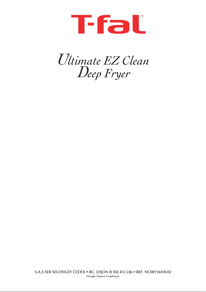 Imagen de la primera página del manual del dispositivo Ultimate EZ Clean FR7008