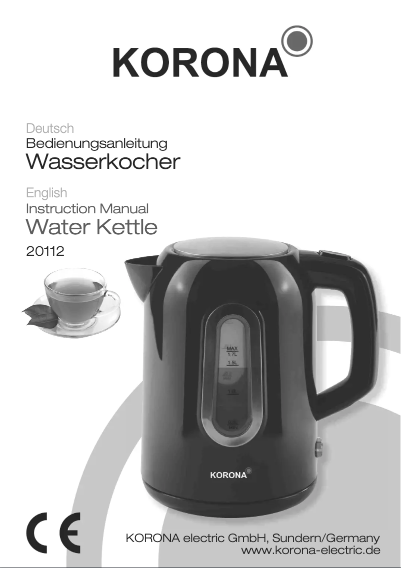 Imagen de la primera página del manual del dispositivo 20112