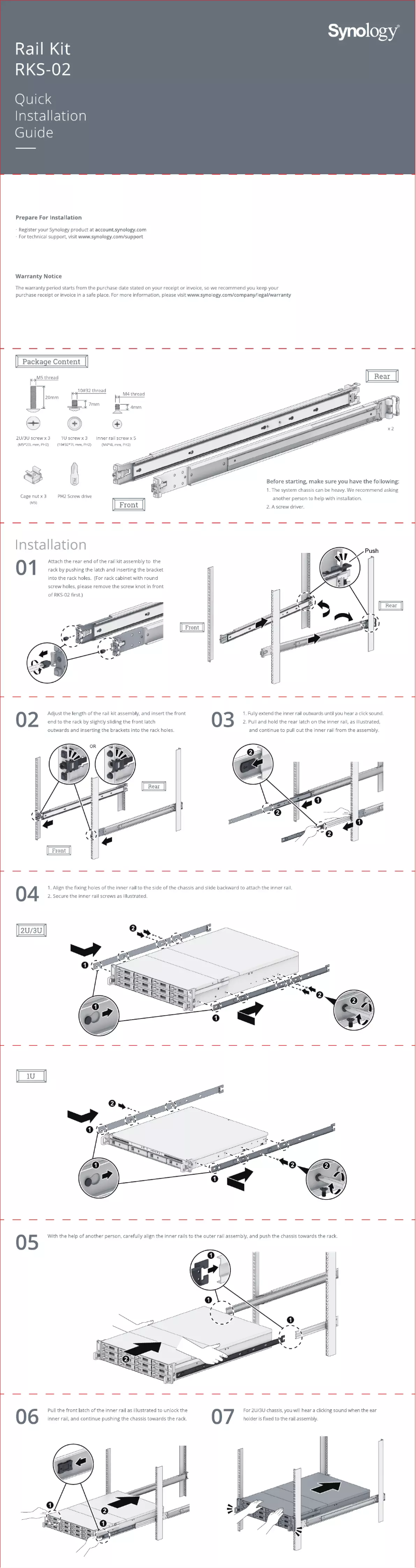 Imagen de la primera página del manual del dispositivo RKS-02