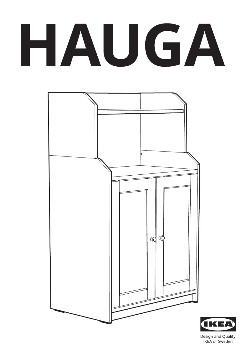 Imagen de la primera página del manual del dispositivo HAUGA 404.150.50