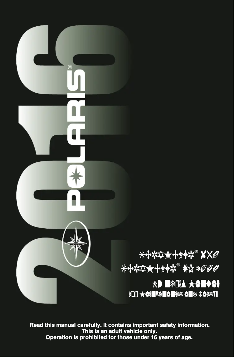 Imagen de la primera página del manual del dispositivo Scrambler 850 (2016)