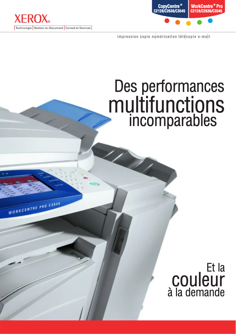 Página 1 del manual Manual de usuario Xerox WorkCentre Pro C2128 A