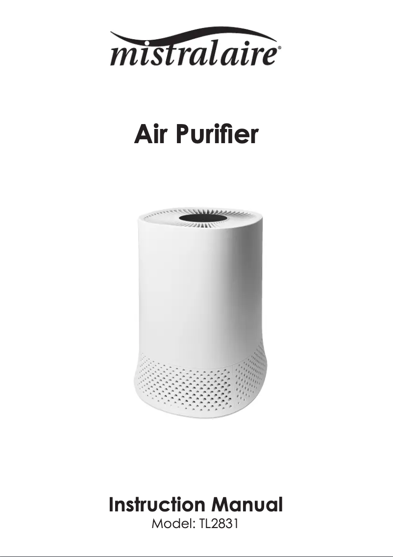 Página nº 1 - Manual de usuario Mistral TL2831