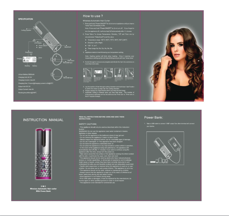 Página 1 del manual Manual de usuario BeauToolz Original Pro