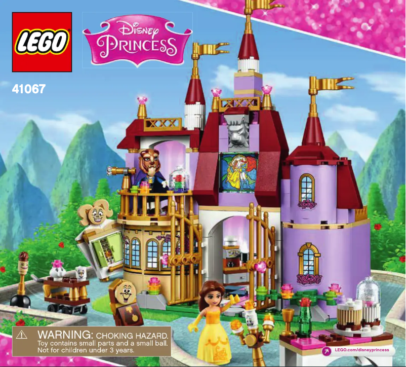 Página 1 del manual Manual de usuario Lego Disney Princess 41067