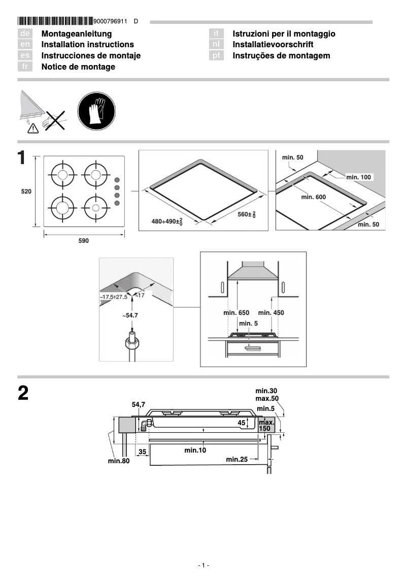 Imagen de la primera página del manual del dispositivo POP616B81E