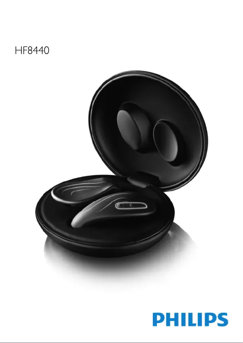 Imagen de la primera página del manual del dispositivo HF8440