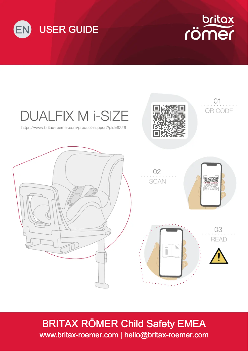 Imagen de la primera página del manual del dispositivo Dualfix M I-Size