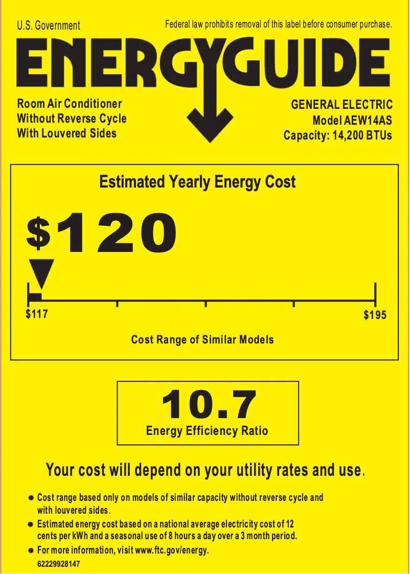 Imagen de la primera página del manual del dispositivo AEW14AS