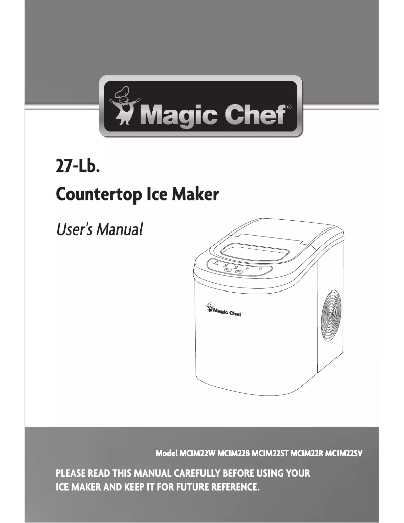 Página 1 del manual Manual de usuario Magic Chef MCIM22R