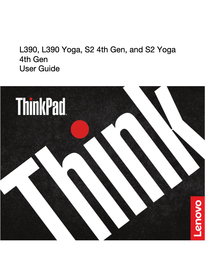 Imagen de la primera página del manual del dispositivo ThinkPad T14 Gen 2