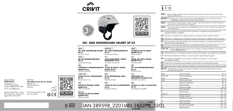 Imagen de la primera página del manual del dispositivo IAN 337548