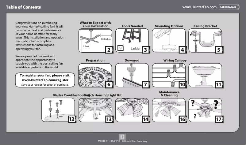 Imagen de la primera página del manual del dispositivo Channing