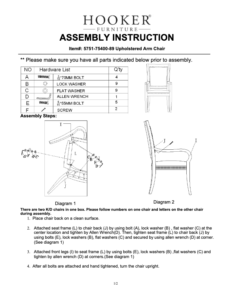 Imagen de la primera página del manual del dispositivo 5751-75400-89