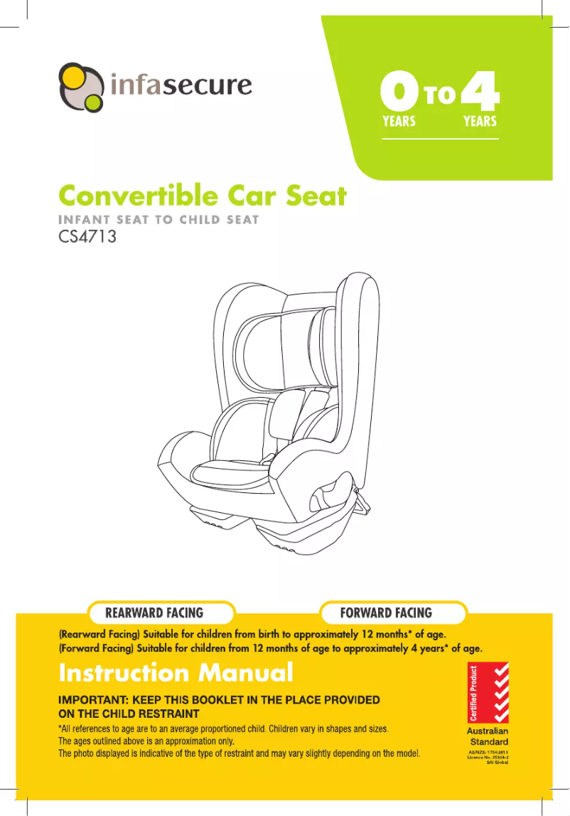 Página 1 del manual Manual de usuario InfaSecure Serene