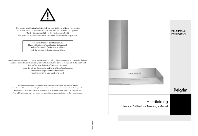 Imagen de la primera página del manual del dispositivo PSK 660