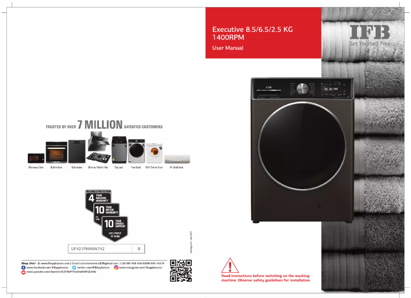 Página 1 del manual Manual de usuario IFB Executive ZXB