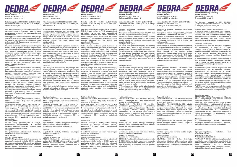 Imagen de la primera página del manual del dispositivo BH1058