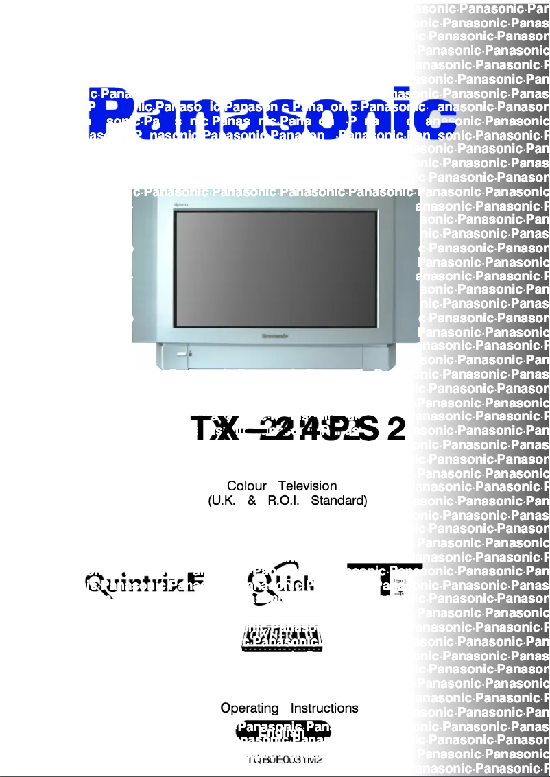 Imagen de la primera página del manual del dispositivo TX-24PS2