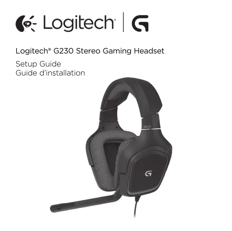 Página nº 1 - Manual de usuario Logitech G230