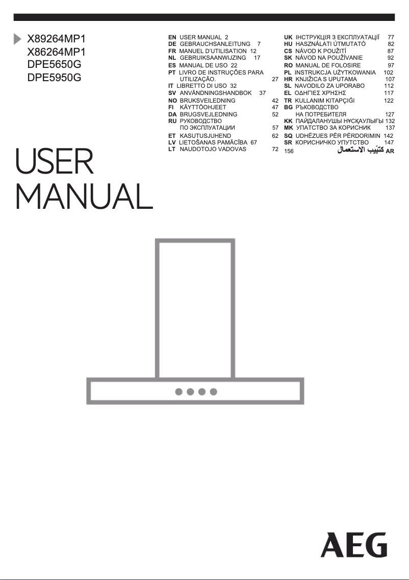 Imagen de la primera página del manual del dispositivo X89264MP1