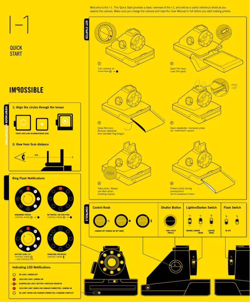 Imagen de la primera página del manual del dispositivo Impossible I-1