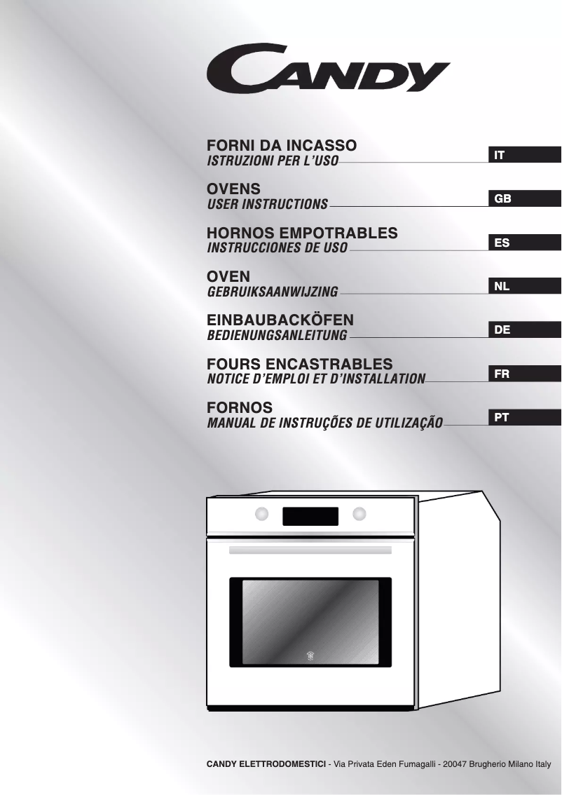 Página 1 del manual Manual de usuario Candy FL 856 N