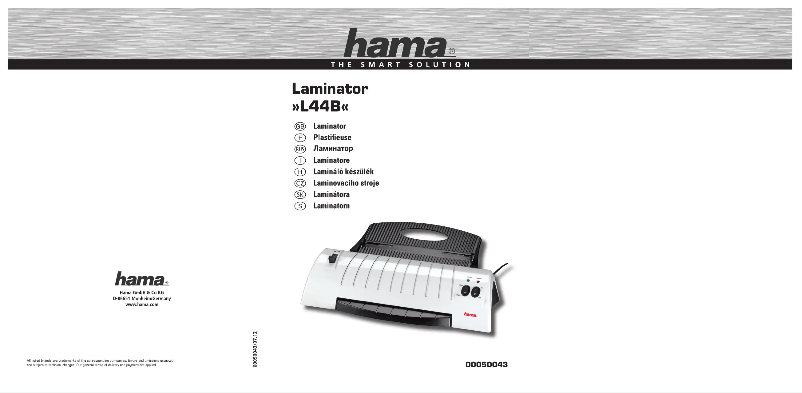 Página 1 del manual Manual de usuario Hama L44B